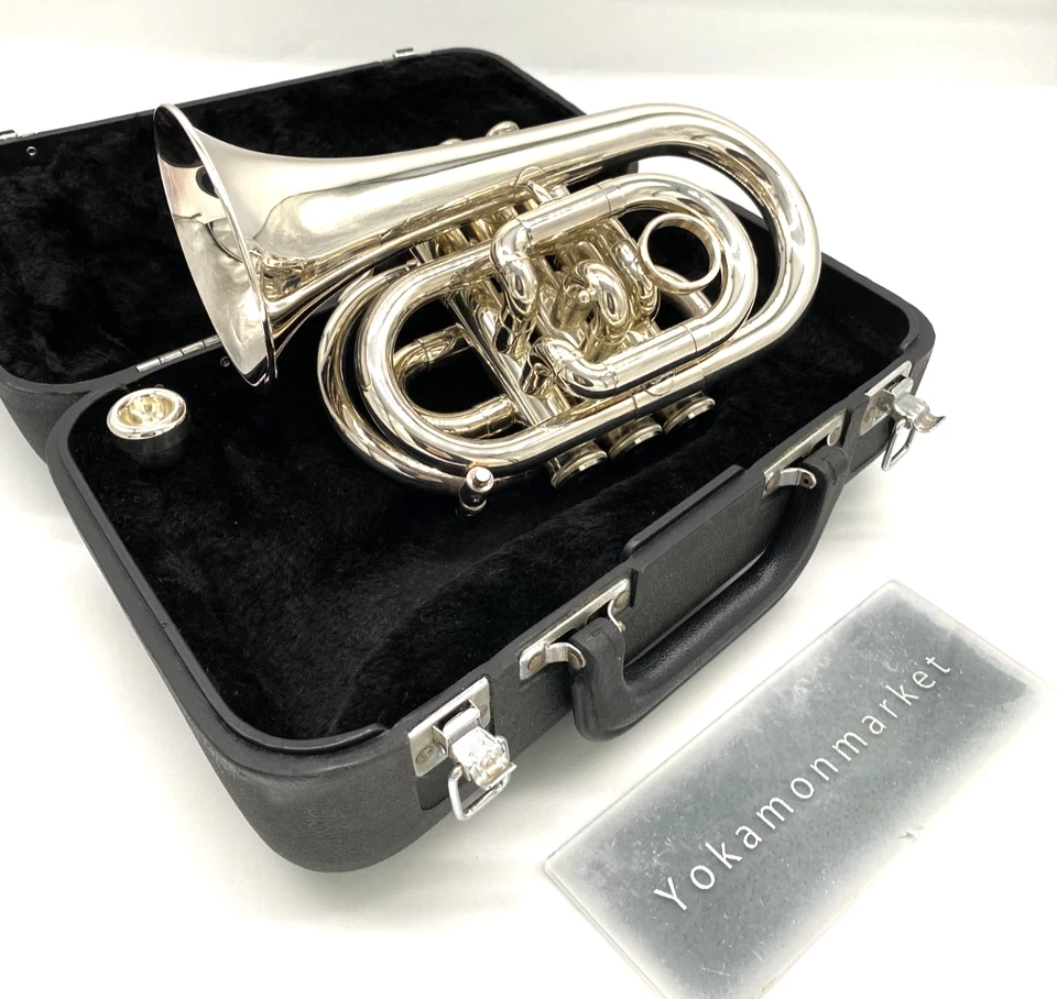 Jupiter JPT-416 карман трубы серебро б/у с чехлом - Изображение 3 из 4