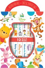 Disney Baby: Winnie the Pooh - My First Library - 12 Board Book Set - First Word