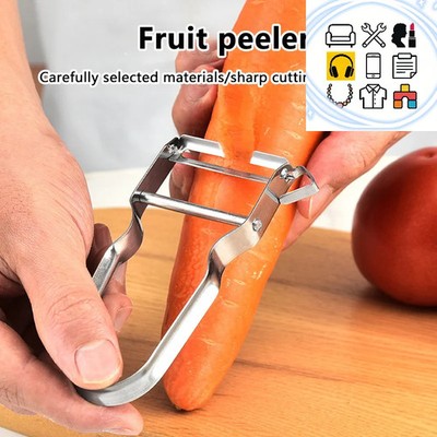 1Pcs Stainless Steel Peeler Kitchen Vegetable Fruit Peeler Potato Slicer Carrot