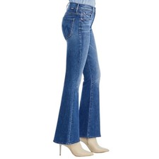 MOTHER Weekender Mid Rise Flare Blue Jeans Size 28 X 30.5 in It  s A Small World
