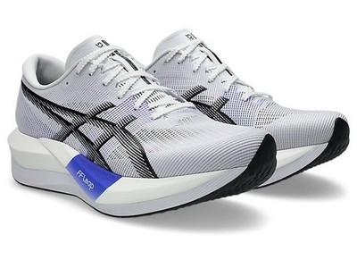 ASICS MAGIC SPEED 5 1013A183 100 White Black Running Shoes | eBay