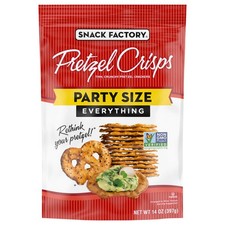 Snyders Pretzel Crisps Everything Party Size 397g (14oz)