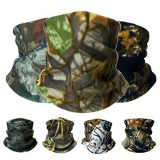 Winter Neck Warmer Gaiter Fleece Windproof Face Mask Cover Cold Weather Scarfs