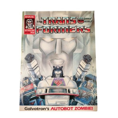 Transformers UK #85 Marvel UK 1. November 1986 Comic G1 MTMTE Ziel 2006