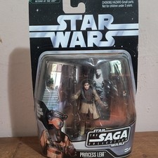 Star Wars Saga Collection Princess Leia Boushh Disguise ROTJ Figure Hasbro 2006