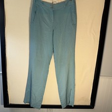 Vintage Tommy Bahama 100 Silk gorgeous chic super soft straight leg pants Sz 4