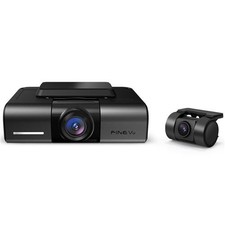 FineVu GX1100-4K Dash Cam Dual Front 4K UHD HDR 1080P Rear with Speed Cam Alert