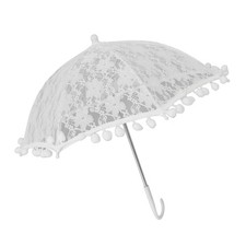 Lace Umbrella Vintage Bridal Lace Parasol Children's Photo Costume Props