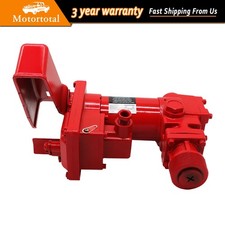 15GPM 12V Heavy Duty Fuel Pump Rotary Vane Fuel Gas Transfer Pump Cast Iron New