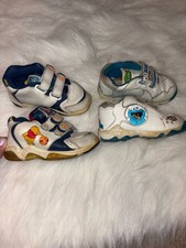 Vintage Toddler Character Shoe Lot: Disney Winnie the Pooh Size 8 & Sesame Stree