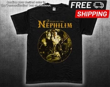 Fields of Nephilim Tea Man Woman Goth Unisex Black T-Shirt