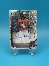 2022 Bowman Chrome Prospect Auto 1st Darell Hernaiz #CPA-DHZ Speckle /299
