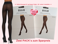 Wolford Synergy 40 Leg Support Tights • Xs • Admiral ◄2 Packs Zum Sparpreis ►