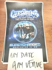 The Offspring 11x17 2025 Tour Concert Poster Jimmy Eat World