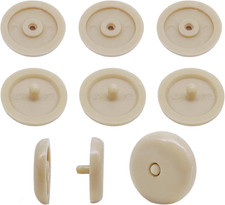 5 Sets Universal Fit Safety Belt Stopper Kit, Plastic Snap-on Safety Belt Button