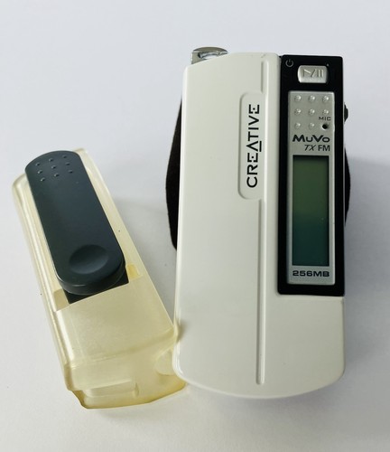 Creative MuVo TX FM 256MB MIC USB DAP-TD0004 White MP3 Audio Player ...