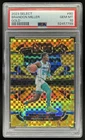 2023-24 Panini Select Brandon Miller Gold Prizm RC Concourse #/10 Hornets PSA 10
