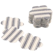 Black Powder Dry Pillow Ticking Patches - .50-.59 Caliber - 0.18" Thickness -