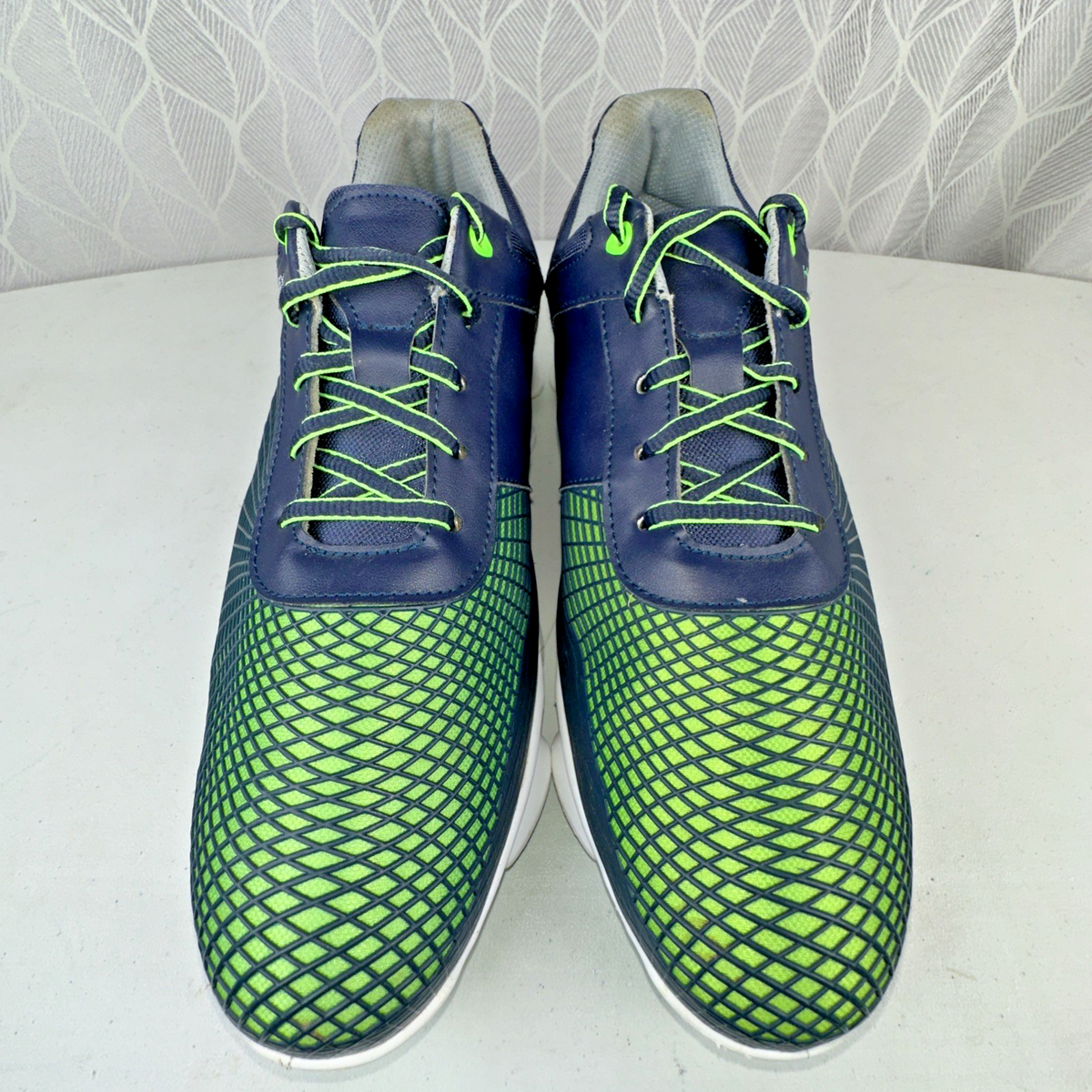 FOOTJOY Hyperflex FTF 2.0 Green Soft Spikes 51039 Golf Shoes Men\'s Size 9.5W Wide Golf Shoes US Size 9.5 for Men for sale | eBay main image 4