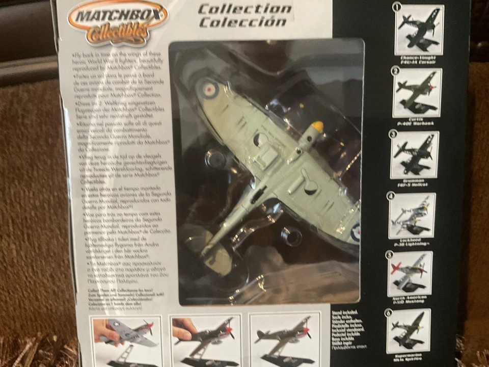Matchbox Collectibles Die cast 1/72 Spitfire - Image 2 of 2