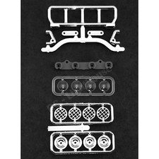 RPM Light Bar Narrow with 4 LED's 80783, G6 Rock Traxxas Chrome w/JR male Plug