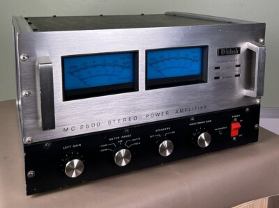MCINTOSH MC2500 STEREO AMPLIFIER COOL