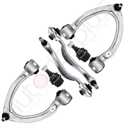 6pc Uppe r& Lower Control Arm + Ball Joint for 2001-2006 MERCEDES-BENZ CL55 AMG
