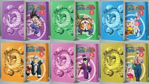 Lot Mangas Dragon Ball Edition Color Tomes 1 à 6 FR (Goku Vegeta Gohan Trunks)