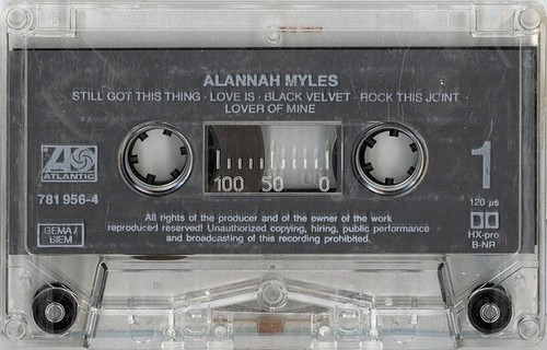 Alannah Myles - Alannah Myles - Atlantic - (Cassette Album) - 1989 - Picture 3 of 5