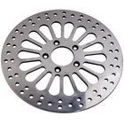 11.8" Super Spoke Polished Front Brake Rotor Disc Disk For Harley Touring 08-13