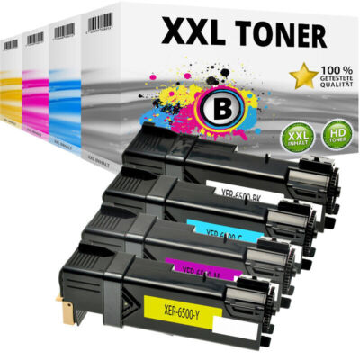 XXL Toner Kartuschen für Xerox Phaser 6500 DN N WorkCentre 6505 DN 650