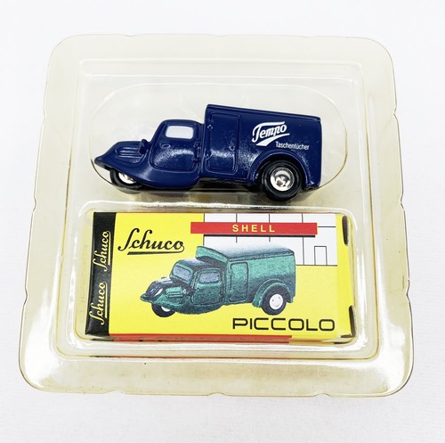 Schuco Piccolo DIECAST 1:90 ORIGINAL PACKAGING Tempo Dreirad 05112 - Picture 3 of 4
