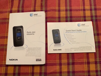 Nokia 6085 AT&T Phone Quick Start & User Guide