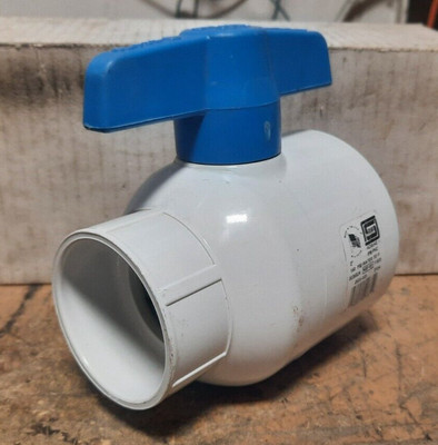 SPEARS #2622-020 2  SLIP BOTH ENDS ULTILITY BALL VALVE (PVC)(150 PSI WATER) M112