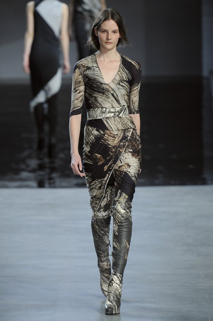 HELMUT LANG Drift Drape Dress Size P XS MSRP $495 | eBay