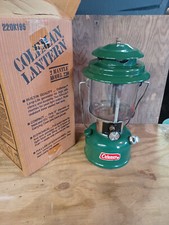 Vintage Coleman Lantern Model 220K195 W 2 Mantles 220k for sale