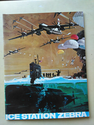Ice Station Zebra Suvenir Movie Book Ebay