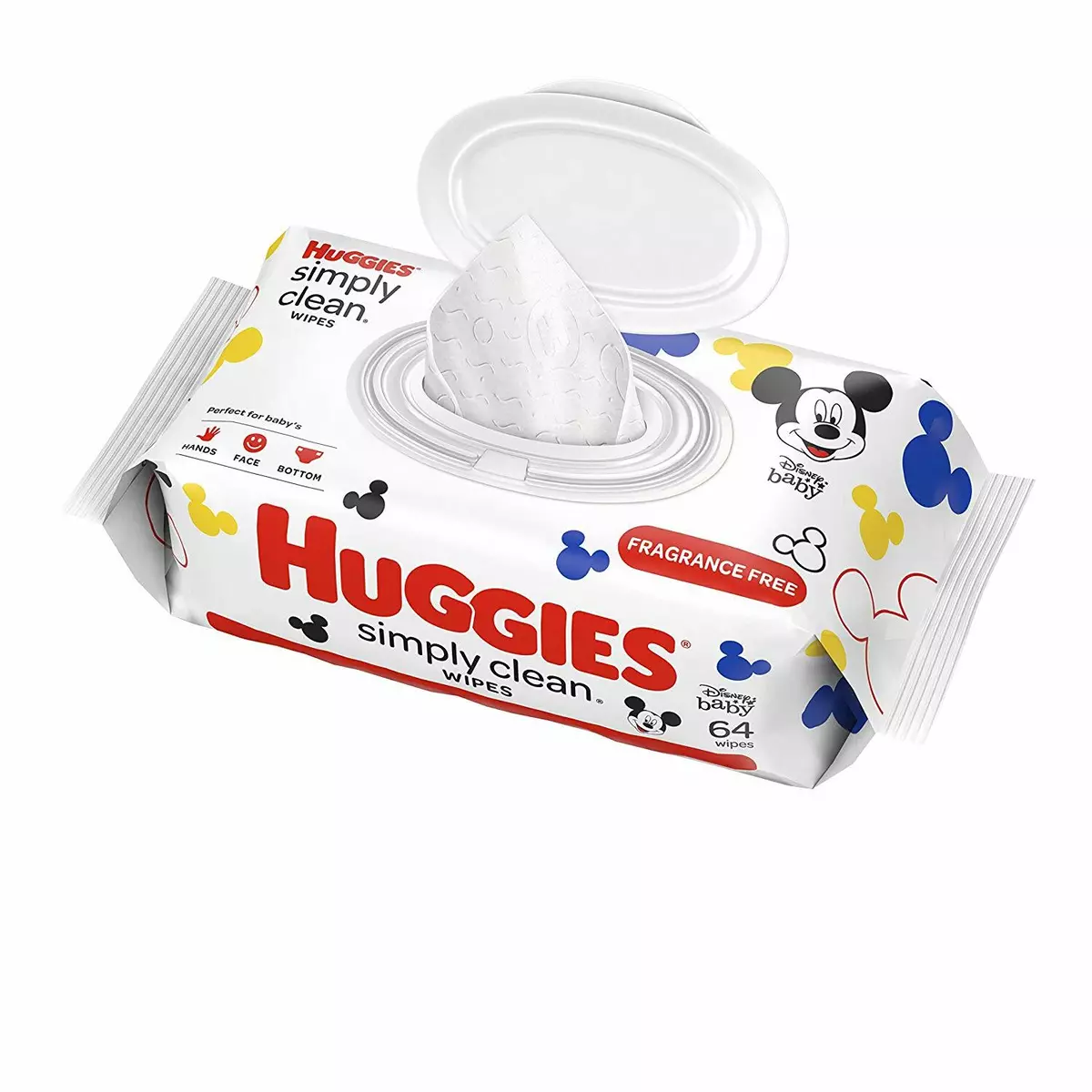 Huggies Simply Clean Baby Wipes Flip-Top Packs, Fragrance Free  Fragrance-Free