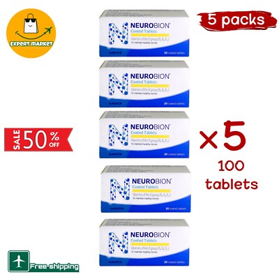Neurobion - Vitamin B1, B6, B12 - Nervenlinderung Taubheitsgefühl & Kribbeln ...