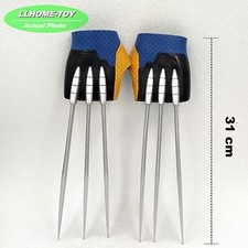 Anime Superhéroe Wolverine Garra Afilada COSPLAY Guantes Usables Juguete Regalo