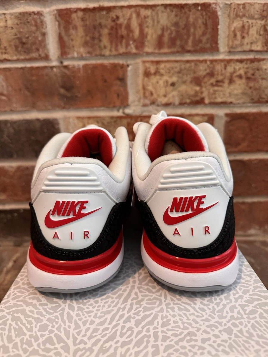 New 8 Nike Air Zoom Vapor RF AJ3 Federer Jordan 3 White Fire Red