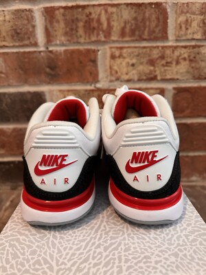 New 8 Nike Air Zoom Vapor RF AJ3 Federer Jordan 3 White Fire Red
