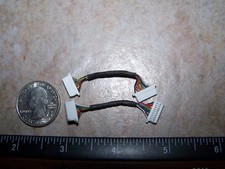 2x Dell X5001 Latitude D800 D820 D830 Inspiron 8500 8600 Bluetooth Cables 10PIN