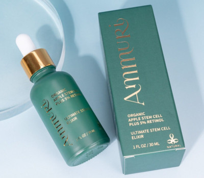 Ammuri Power Retinol Serum 5% + Apfelstammzellen - Anti Aging, Akne & dunkle Flecken