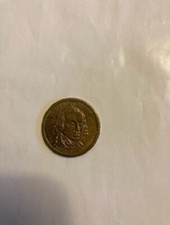 Rare James Madison Dollar Coin 1809-1817 (2007D) Golden Copper color