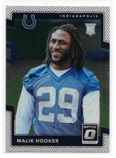 2017 Panini Donruss Optic Malik Hooker Rookie Card. rookie card picture