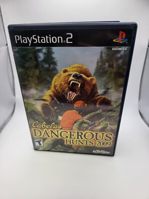 Cabela's Dangerous Hunts 2009 PS2 (Sony PlayStation 2, 2008) CIB Tested