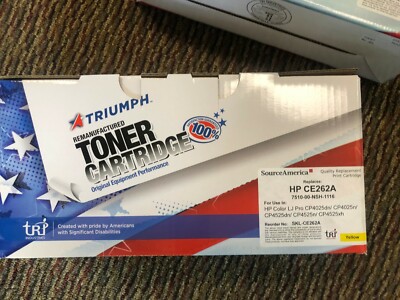 Triumph SKL-CE262A (648A) Laser Toner, Yellow Replaces HP CE262A