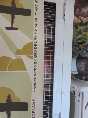 Vintage 2005 Hand Printed Bradbury & Bradbury Aeroplane Wallpaper Never Used BTY - Picture 3 of 7