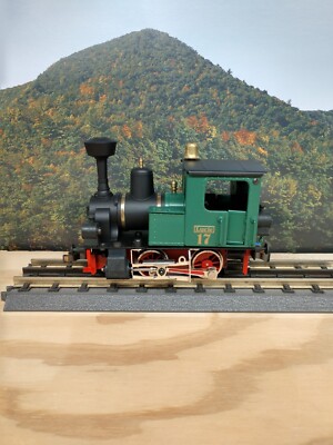 ETS O scale 0-4-0 steam loco 2 rail DC - item #125 - NEW